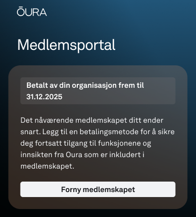 medlemsportal fortsett kort