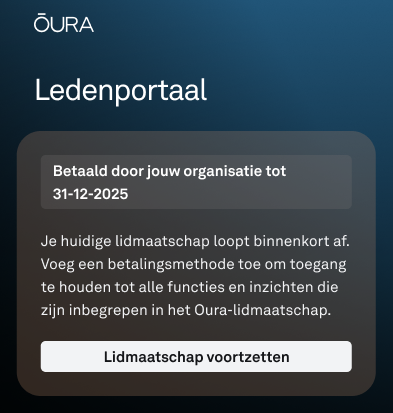 Ledenportaal - kaart Voortzetten